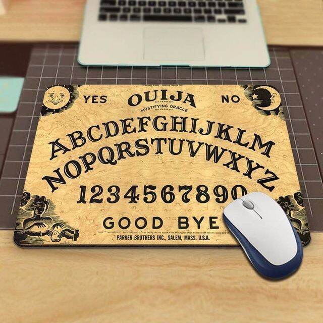 Ouija Board Mousepad 22cm x 18cm For Halloween Computer Mouse Pad