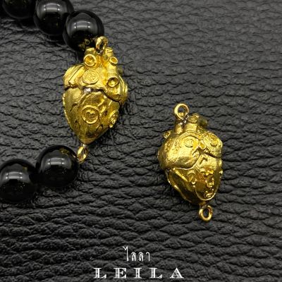Leila Amulets องค์หัวใจมหาสันติงหลวง (พร้อมกำไลหินฟรีตามรูป)