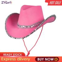 ZYEarth ผู้หญิงหมวกคาวบอยหมวกปาร์ตี้ Sunhat สำหรับเครื่องแต่งกายวันหยุดเสื้อผ้า Accessories