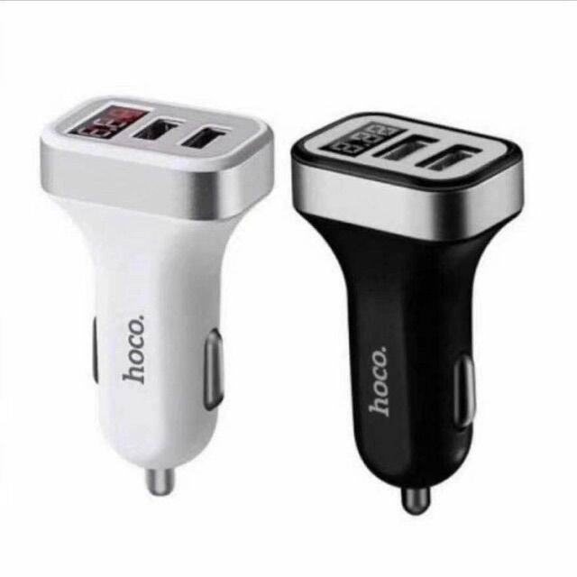 sy-hoco-z3-car-charger-lcd-2usb-หัวชาร์จโทรศัพท์ในรถ