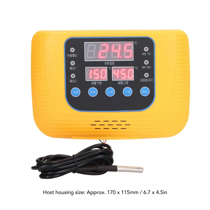 Digital Temperature Controller, Indicator Smart Temperature Alarm US