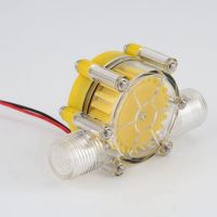 10W Water Flow Pump Mini Hydro Generator Turbine Flow Hydraulic Conversion