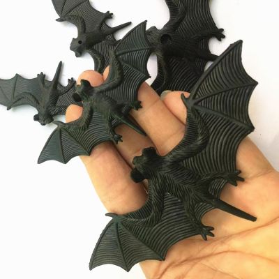 【CC】 10/20PCS Plastic Bat Insect Tricky Prop Prank Horror Decoration