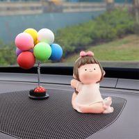 ♣ Yoga Cartoon Desktop Decoration Ornaments For Girls Creative Gifts Resin Crafts Childen Room Decoration cute car accessories