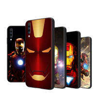 Black เคสโทรศัพท์ Compatible หรับ Samsung Galaxy Note Ultra S20 20 S10 S10E 10 9 8 FE Lite Plus ปก SC-84 Iron Man