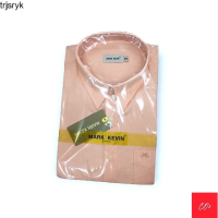 trjsryk Mark Kevin | เสื้อเชิ้ตแขนสั้น/แขนยาว ไม่เข้ารูป 6 สี (M-2XL)