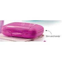 Tupperware Slim Sandwich Keeper (1) pink