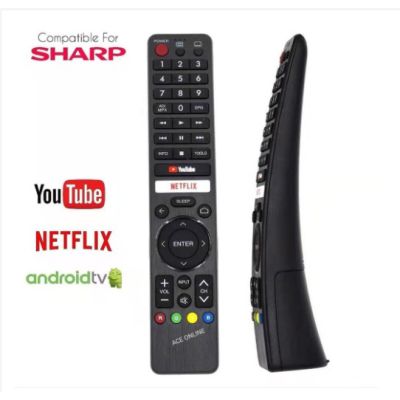 SHARP LEDAndroid Smart Remote Control 326 Compatible With GB326WJSA, GB238WJSA,GB105WJSA, GA806WJSA, GA840WJS no voice replacment