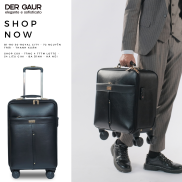 Vali Hành lý Chất Da cao cấp DERGAUR DGJ A41 - 30