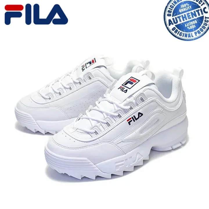 FILA Unisex Disruptor 2 1FM00864-121 White Shoes (Note-One Size up ...