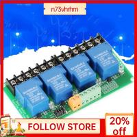 N73VHRHM รีเลย์ DC 12V โมดูล30A 4ช่องรีเลย์4ช่องสมาร์ทโฮมควบคุมอุตสาหกรรม