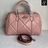 (แท้ ?%‼ from Factory) ❌ไม่มีป้ายห้อยกระดาษสีขาว❌ ROWAN SATCHEL WITH PUFFY DIAMOND QUILTING (CJ610)