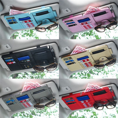 For Trucks Car Accessories Auto Sun Visor Storage Pouch Car Visor Organizer Car Visor Sunglasses Holder Interior Visor Organize