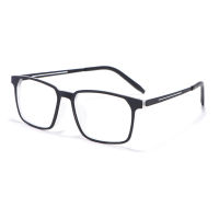 Optical Eyeglasses Frame for Men and Women 8878 Titanium Flexible Legs with TR-90 Plastic Front Rim Eyewear Spectacles Frame