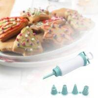 【CC】✹✾  Piping Syringe Dessert Decorator Filling Injector With 5 Nozzles Donut Baking