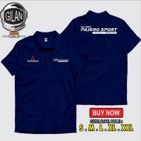 เสื้อโปโล ลาย Mitsubishi Pajero Sport Racing SAKAZUKI สําหรับผู้ชาย