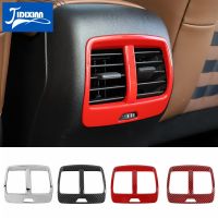 JIDIXIN ABS รถด้านหลังเครื่องปรับอากาศ Air Vent Outlet ตกแต่งสำหรับ Ford Bronco Sport 2021 2022รถอุปกรณ์เสริม