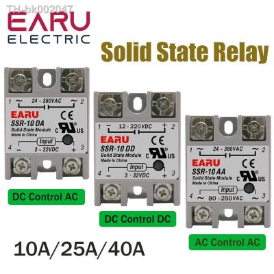 ▤﹊ SSR-25DA SSR-40DA SSR-25AA SSR-40AA SSR-40DD SSR 10A 25A 40A DD DA AA Solid State Relay Module for PID Temperature Control