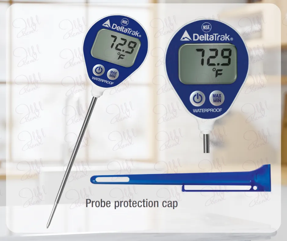 Waterproof Digital Thermistor Thermometer (DeltaTRAK 11050)