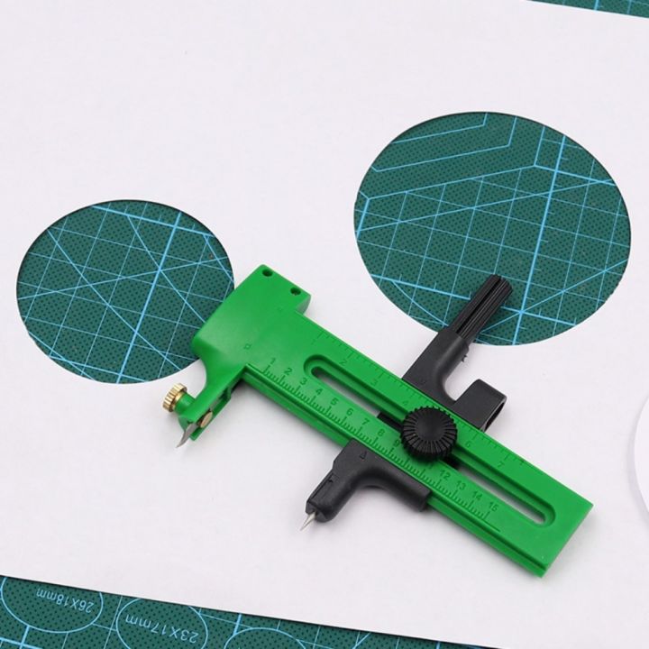 Card Craft Tool Circle Cutter  Plastic Compass Circle Cutter