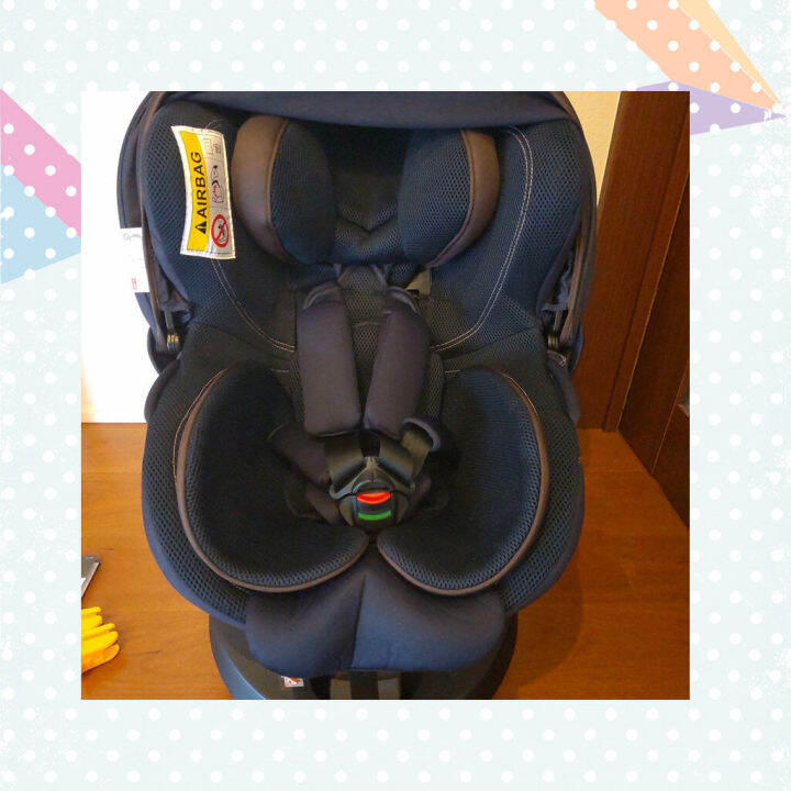คาร์ซีทมือสอง -- AILEBEBE Kurutto 4i Grance สีกรมท่า (ปี2018) | Lazada ...