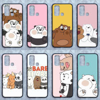 เคส Oppo A53 ลายการ์ตูนสามหมีจอมป่วน ขอบนิ่มหลังแข็ง เคสมือถือ เคส Caseเคส TPU