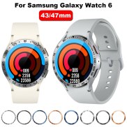 For Samsung Galaxy Watch 6 Classic 43MM 47MM Bezel Ring Cover Stainless