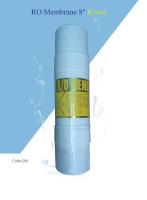 ไส้กรองน้ำ RO Membrane 8 นิ้ว 50 GPD  (Made in Korea)