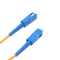 SCUPC-SCUPC-SM 3mm Fiber Optic Jumper Cable Single Mode Extension Patch Cord