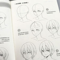 Books Head And Hairstyle Anime Special Coloring Book Zero Basic Learn Drawing Comics Tutorial Libros Livros Manga Libro Livres