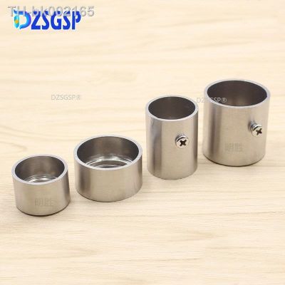 ∏✺ DZSGSP Bracket Closet Rod Wall Floor Tube Stainless SteelHigh Flange Holder