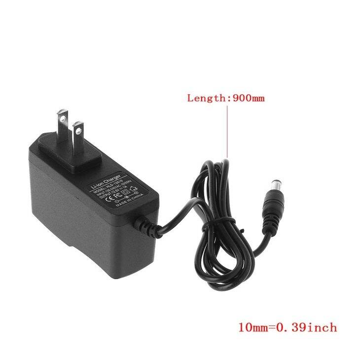 rox-eu-us-อะแดปเตอร์แบตเตอรี่ลิเธียม-18650-12-6v-1a