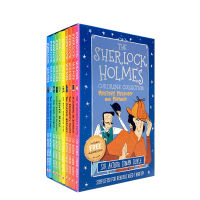 Original and genuine Sherlock Holmes detective stories in English 10 volume 2 The Sherlock Holmes childrens classic stories picture book reading chapters Bridge Book extracurricular reading classic detective novels Boxed