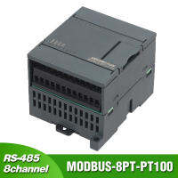 8-Channel ความต้านทานความร้อนสัญญาณอุณหภูมิโมดูลวัด485 Profibus เอาต์พุตรองรับ MODBUS-RTU การสื่อสารโปรโตคอล