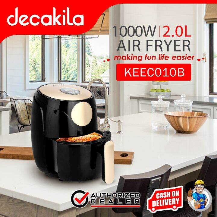 DECAKILA Powered By INGCO 1000W 2L Air Fryer (KEEC010B) *LIGHTHOUSE ...