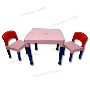 Spiderman table sales and 2 chairs