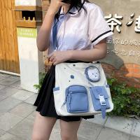 2021 New Nylon Womens Messenger Bag Harajuku Large Capacity Waterproof Shoulder Bags