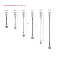 【YD】 27 To E27 Lamp Holder Extension Socket 110V-220V Convertidor De Adaptador tornillo Soporte Base Pared