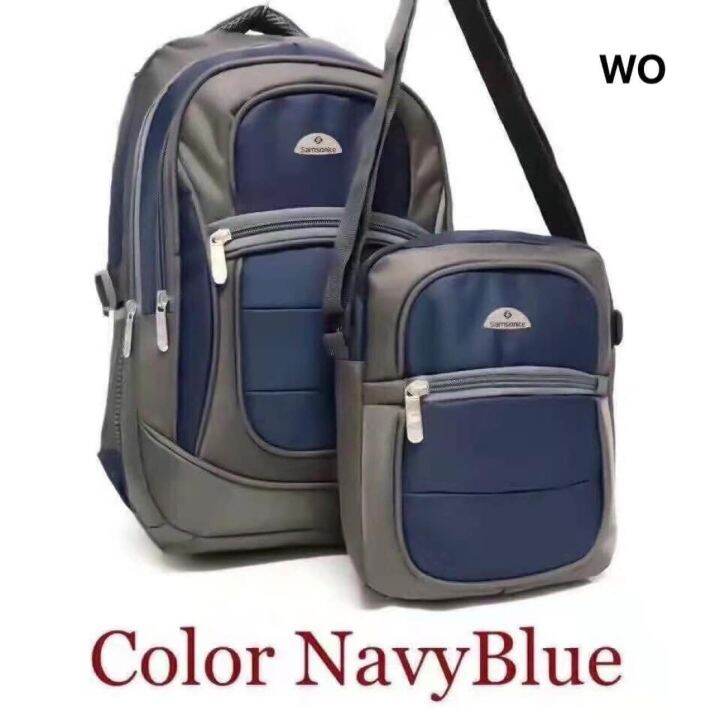 Samsonite 2in1 Backpack and Sling Bag Unisex School backpack bag With