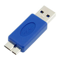 USB 3.0 AชายAMถึงMicro B USBความเร็วสูง5Gbp/S ConverterสำหรับSamsung Note 3/S5 PCแล็ปท็อปHDDทนทาน