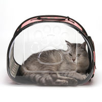 Cat Space Capsule Transparent Carrier Bag Breathable Carrier for Small Dog Cat Shoulder Basket Backpack Travel Cage Handbag