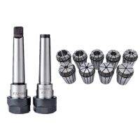 MTA2 MTA3 MTA4 MTB2 MTB3 MTB4 ER16 ER20 ER25 ER32 morse taper tool holder+9pcs Spring Collets สําหรับ CNC Milling lathe เครื่องมือ