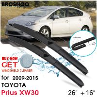 ☄♞ Balai dessuie-glace de voiture pour pare-brise de fenêtre avant accessoires automobiles pour TOYOTA Prius XW30 26 16 2009-2015