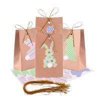 Easter Bunny Gift Bags Gifts Wrapping Bag Party Supplies Cookie Bags Gift Packaging Bag for Holiday Easter Party Events Gift Wrapping  Bags