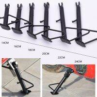 Motorcycle Kickstand Sided Parking Stands Feet Support Bracket 14 16 18 20 22 24cm Universal For Yamaha YBR125 Scooter E-Bikes Phone Camera Flash Ligh