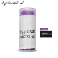 100ชิ้นแต่งหน้าขนตาแปรง Microbrush มินิแปรงขยายทิ้ง Applicator คัน Applicators มาสคาร่าแปรง