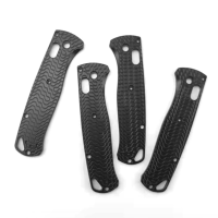 อลูมิเนียมพับมีดเครื่องชั่งน้ำหนัก Handle Grip Patches สำหรับ Bugout 535มีด Sandblast DIY ทำอุปกรณ์เสริม Shank