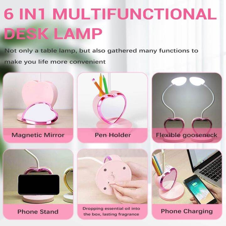 led-desk-lamp-for-girls-rechargeable-led-desk-lamp-with-usb-charging-port-amp-pen-holder-eye-caring-dimmable