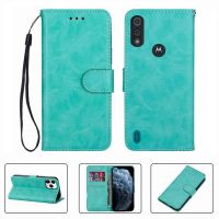 ♤ Dla Motorola Moto E6i E6s 2020 XT2053-5 E6s2020 6.1 portfel etui wysokiej jakości klapki skórzane telefon Shell ochronna pokrywa Funda