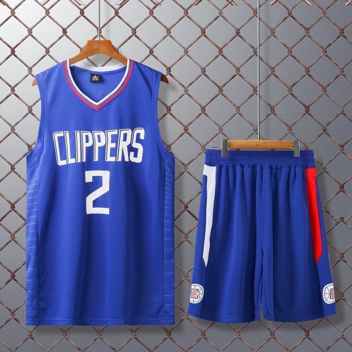 mens-jersey-set-los-angeles-clippers-no-2-kawhi-leonard-basketball-clothes